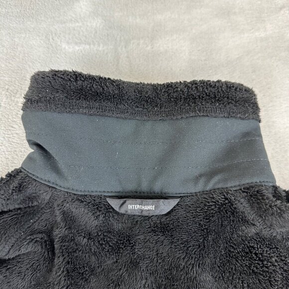 Columbia Black Fuzzy Jacket Women’s Size Small - Picture 11 of 11
